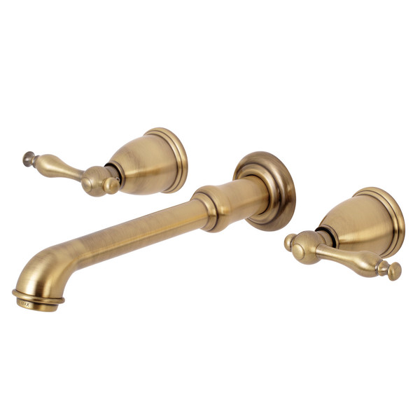 Naples KS7123NL Two-Handle Wall Mount Bathroom Faucet KS7123NL